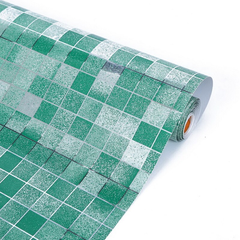 Kitchen Oil-Proof Waterproof Sticker Self-adhesive Wallpaper Peel and Stick Backsplash for for Drawer Stove Countertop 45x200cm: 5