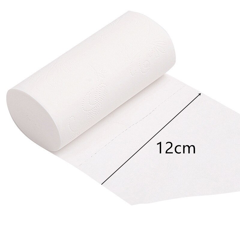 2 ruller/parti 5 lags toiletpapirservietter hjemmebadeværelse toiletrullepapir blødt toiletpapir hudvenlige papirhåndklæder