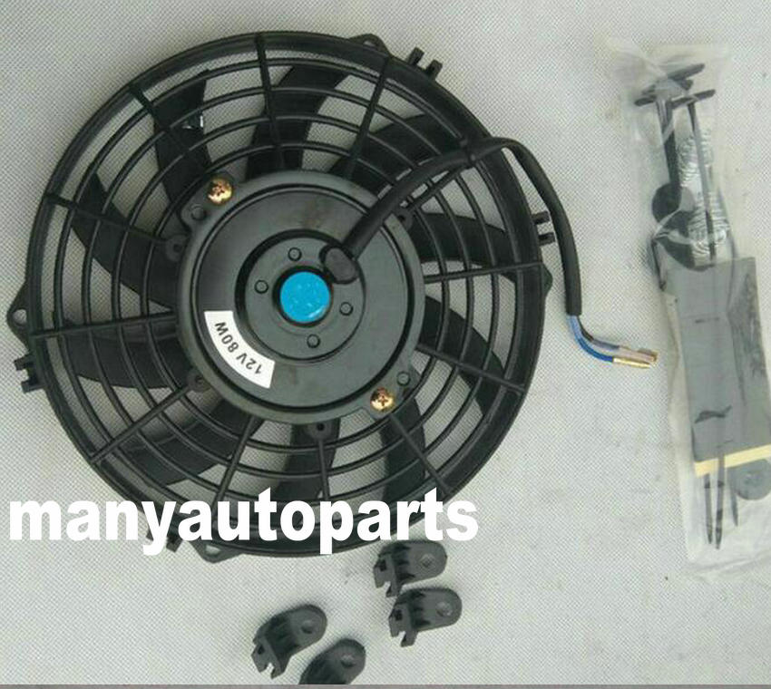 16 inch 12V volt Electric Cooling Fan Thermo Fan +Mounting kits