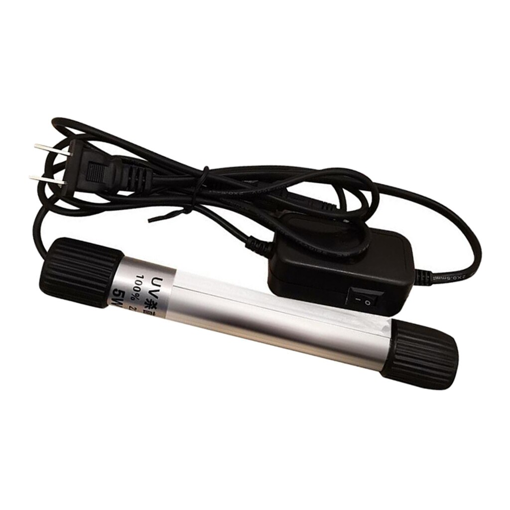 5W Electric UV Disinfector Light Sterilizer Lamp Disinfection Lamp US Plug for Office Hotel Bedroom Phone Mask Mini Sanitizer