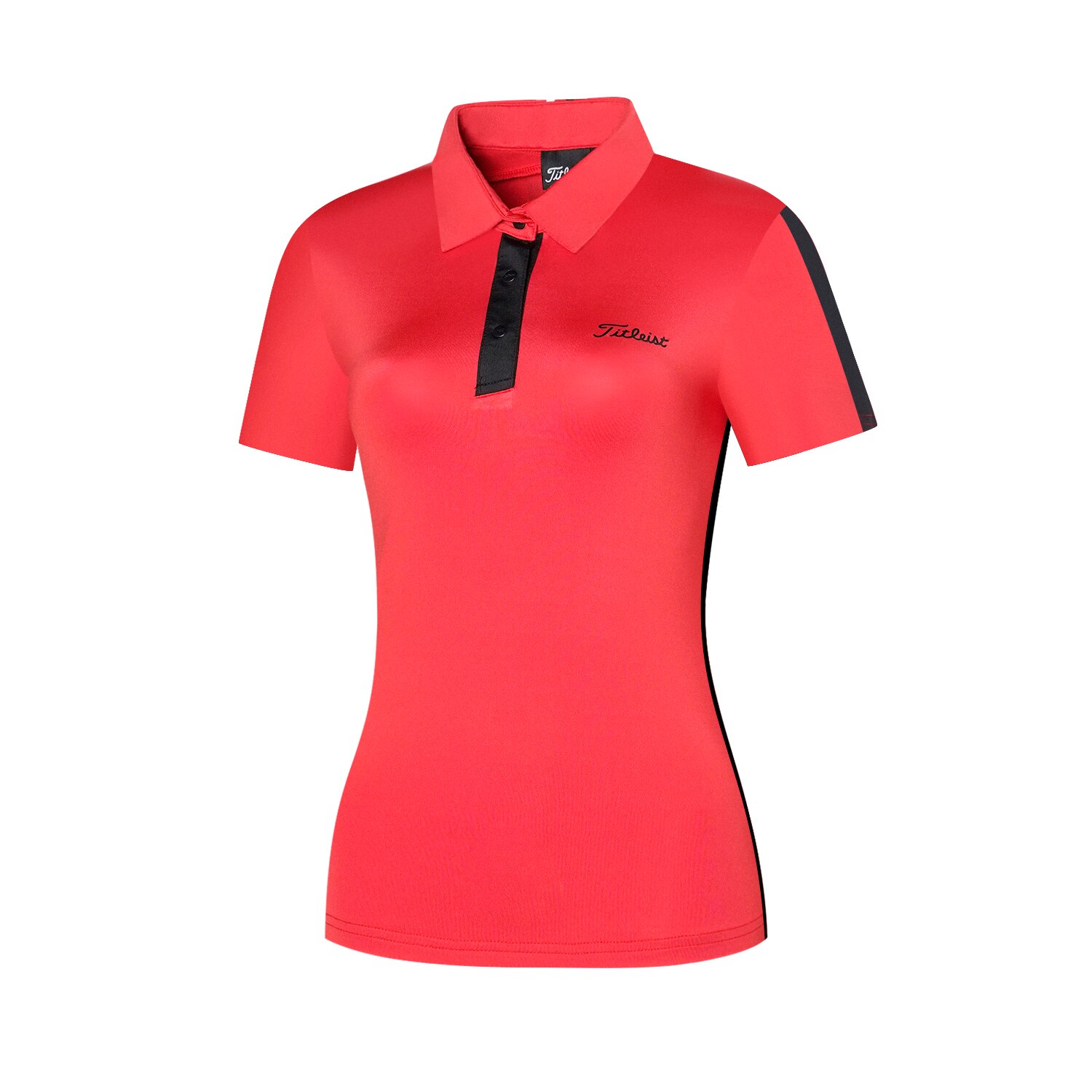 Summer Golf Ladies Short Sleeve: Red / XL