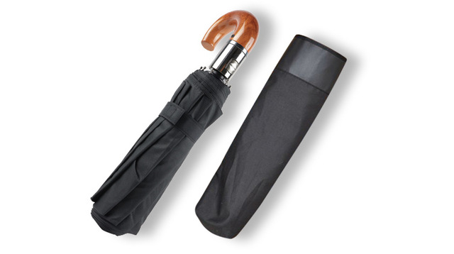 Classic English Style Umbrella Men Automatic 10Ribs 3Folding Strong Wind Resistant Umbrellas Rain Women Business Male Parasol: A