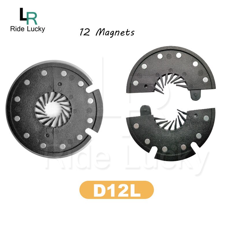 Ebike Waterproof Normal connector Plug PAS Pedal Assist Sensor Double hall 12 Magnets V12 D12 Left Side PAS System