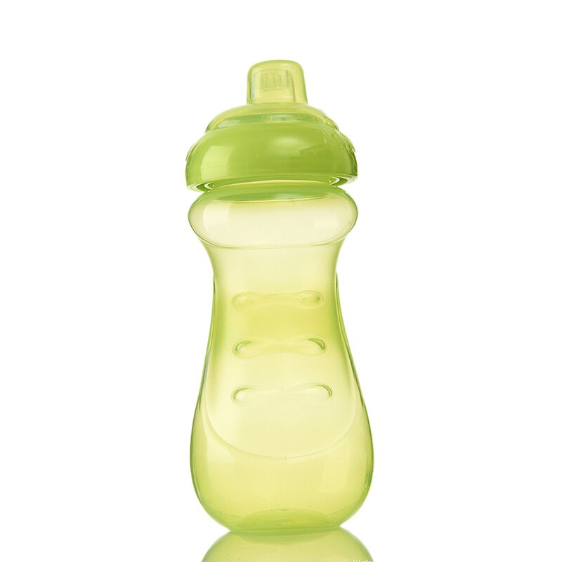 Bebê pp copo infantil aprender a beber garrafa crianças alimentando garrafas de água potável crianças formação drinkware fácil grab t0669: GREEN