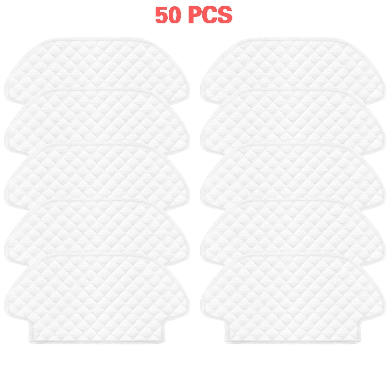 10//30/50 stuks wegwerpdoekjes en dweilen voor viomi  v2 pro  v3 v- rvclm 21 bmijia styj 02ym voor 3290/3490/3690 accessoires