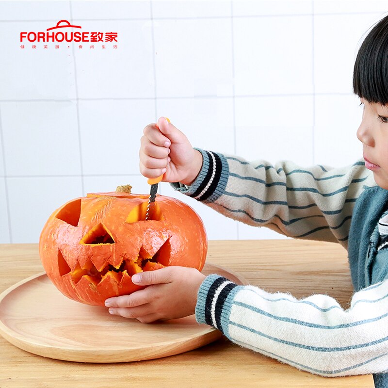 13PCS Halloween Pumpkin Carving Kit Cutter Pumpkin Corercs Melon Fruit Kitchen Cutter Child Cut Pumpkin Tool Decoration Tool