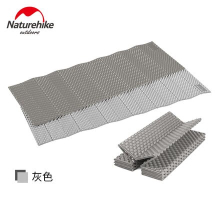 Natureigh-tapis de Camping pliant en mousse EVA ultraléger, tapis de couchage, tente, lit pour randonnée en plein air, randonnée Camping: gray