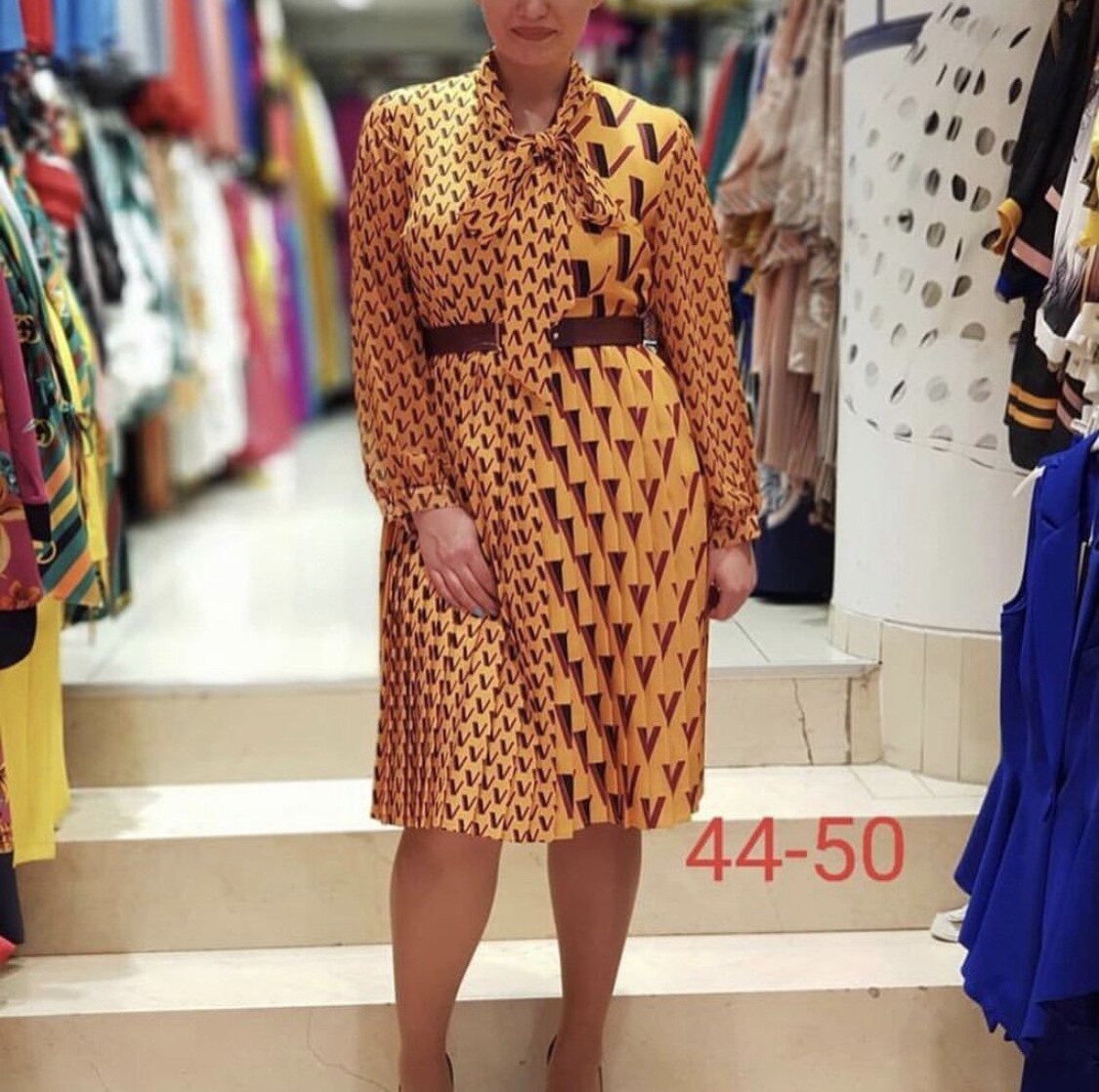 Afrikaanse Print Jurken Voor Vrouwen Jurk Dashiki Patchwork Geplooide Afrikaanse Kleding Plus Size Afrika Kleding Kerst Gewaad: YELLOW / L