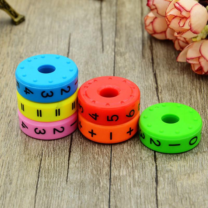 Edukacja matematyka magnetyczna cyfry cylinder zabawka edukacyjna matematyka liczydło zabawka