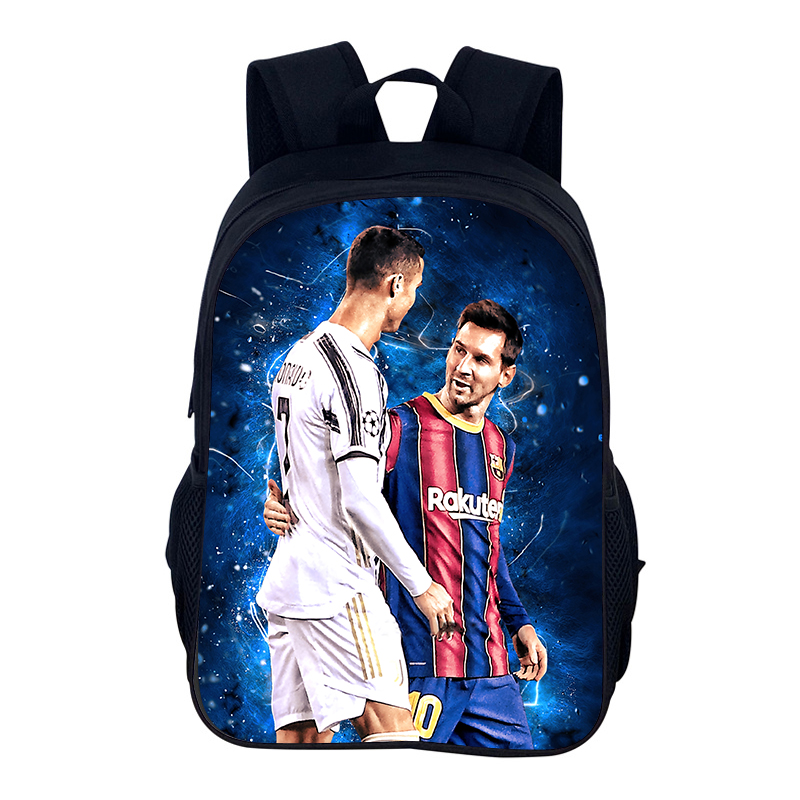 FußBall-Sportrucksack M-Messis Schultasche Jungen und Mädchen Sportrucksack Stern Spieler Schulrucksack Büchertaschen als bestes: Rosa