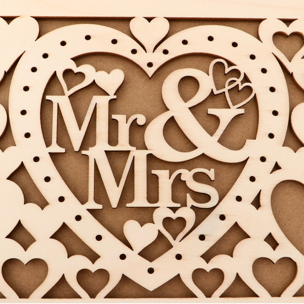 1pc bröllop gästbok ihålig gäst inloggningsbok snida trä gästbok trä ihålig hantverk anteckningsbok för bröllop