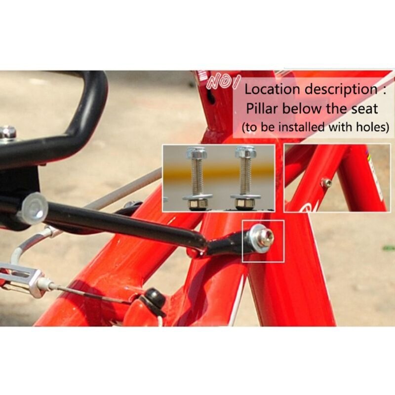 Achter Fietsenrek Fiets Cargo Rack Plank Verstelbare Fiets Fietsen Cargo Bagagedrager Rack Zware Houder Stand Voor B