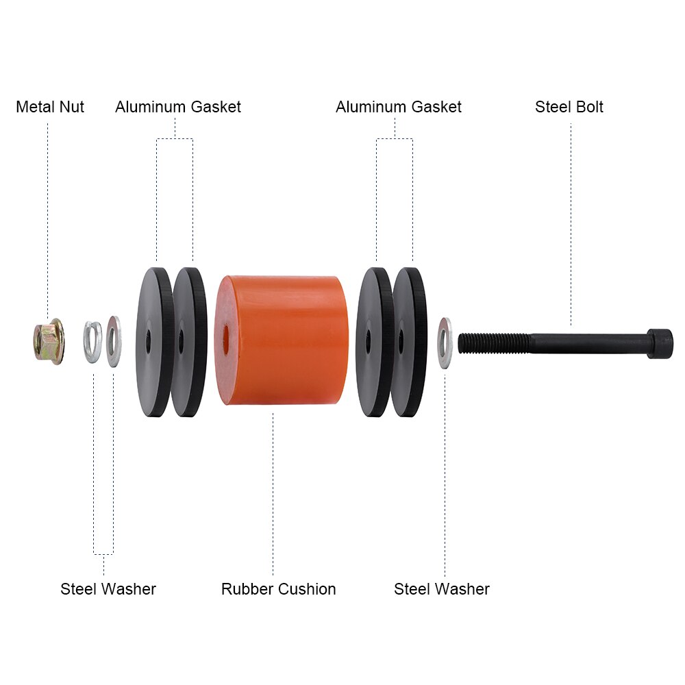 WLR RACING - Adjustable Engine Mount Set for 240sx S13 S14 SR20DET KA WLR-TMN12