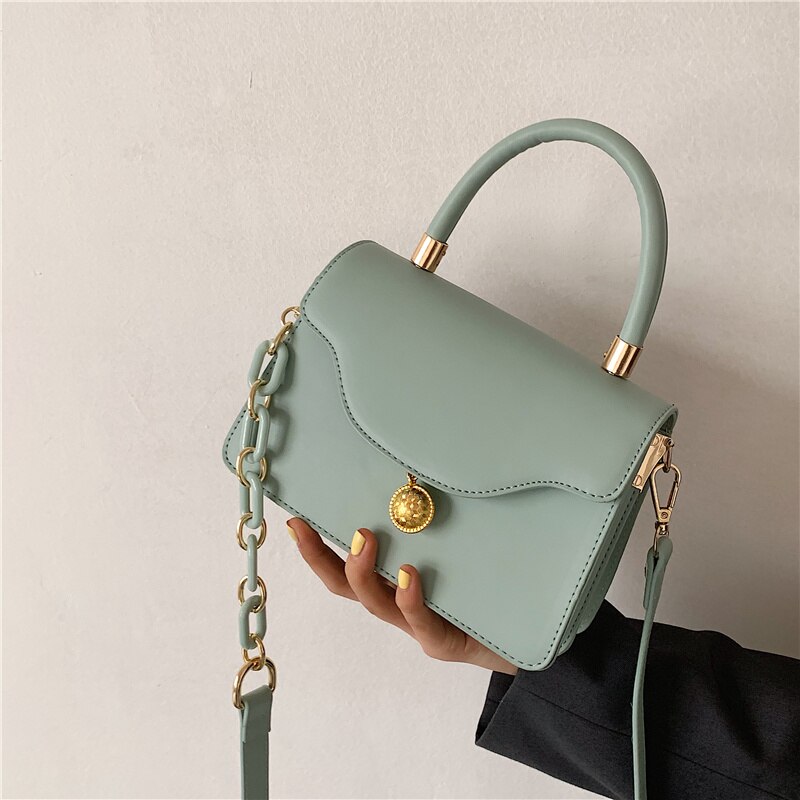 Kleine Flap Crossbody Tassen Voor Vrouwen Pu Lederen Draagtas Luxe Messenger Bag Lady Effen Kleur Schouder handtas