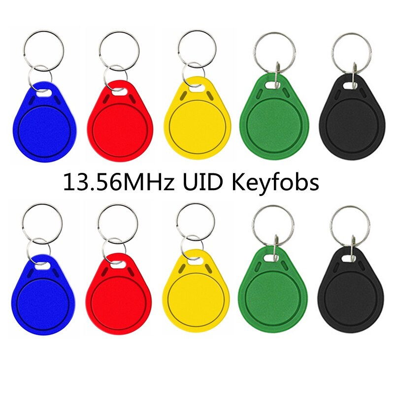 thumbnail image 2 of 10PCS 13.56MHz UID Rewritable IC Clone Smart Key Fobs, Blank Tag, RFID Token 2 of 13