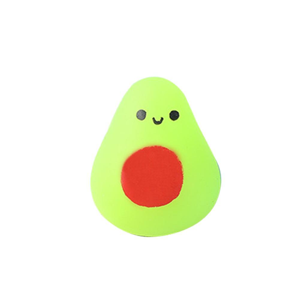 Soft Silicone Avocado Squishy Fruit Package Peach Watermelon Banana Cake Squishies Slow Rising Squeeze Toy Antistress Toys