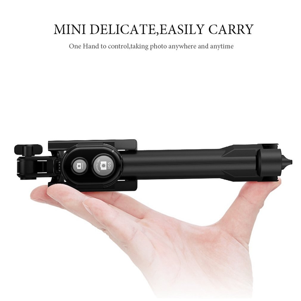 3 in 1 Wireless Bluetooth Selfie Stick Handheld Monopod Shutter Remote Foldable Mini Tripod For iPhone XR 8 X 7 6s Plus Xiaomi