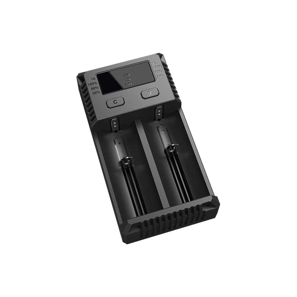 NITECORE NEUE i2 Intellicharger Batterie Clever batterie Ladegerät für Li-Ion/IMR Nicd 16340 10440 AAA 14500 18650 26650 batterien