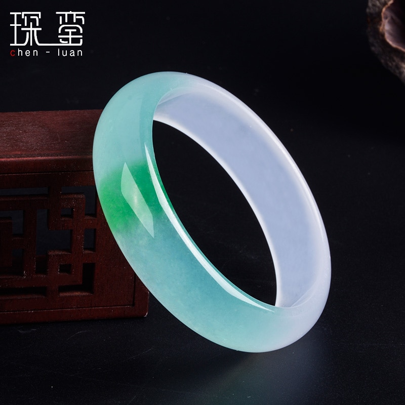 Chinese Groene Jade Armband 54-66Mm Charm Sieraden Mode Accessoires Hand-Gesneden Man Vrouw Luck Bangle Amulet P10