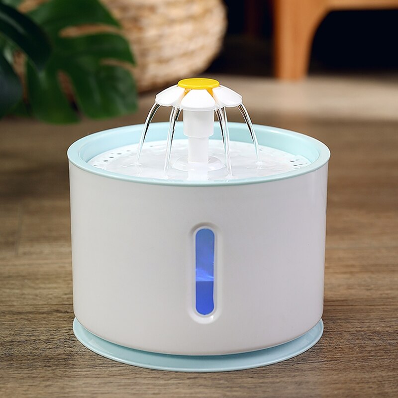 Kat Water Fontein voor het drinken Huisdier kat en hond automatische waterdispenser Intelligente inductiecirculatie levend water stille waterfeeder dierbenodigdheden Water Dispenser voor katten en hon