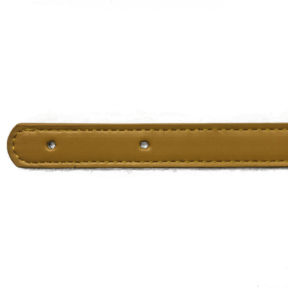 2pcs 62cm PU leather Bag Strap Handle Detachable Shoulder Bag Belt DIY Replacement strap for Handbag Band Handle Bag Accessories: Yellow