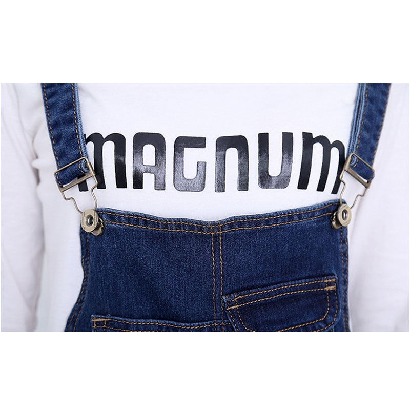 Barselsstropper overalls bæltebukser til gravide denim jeans jumpsuits graviditetsbukser seler jeans graviditetsbukser