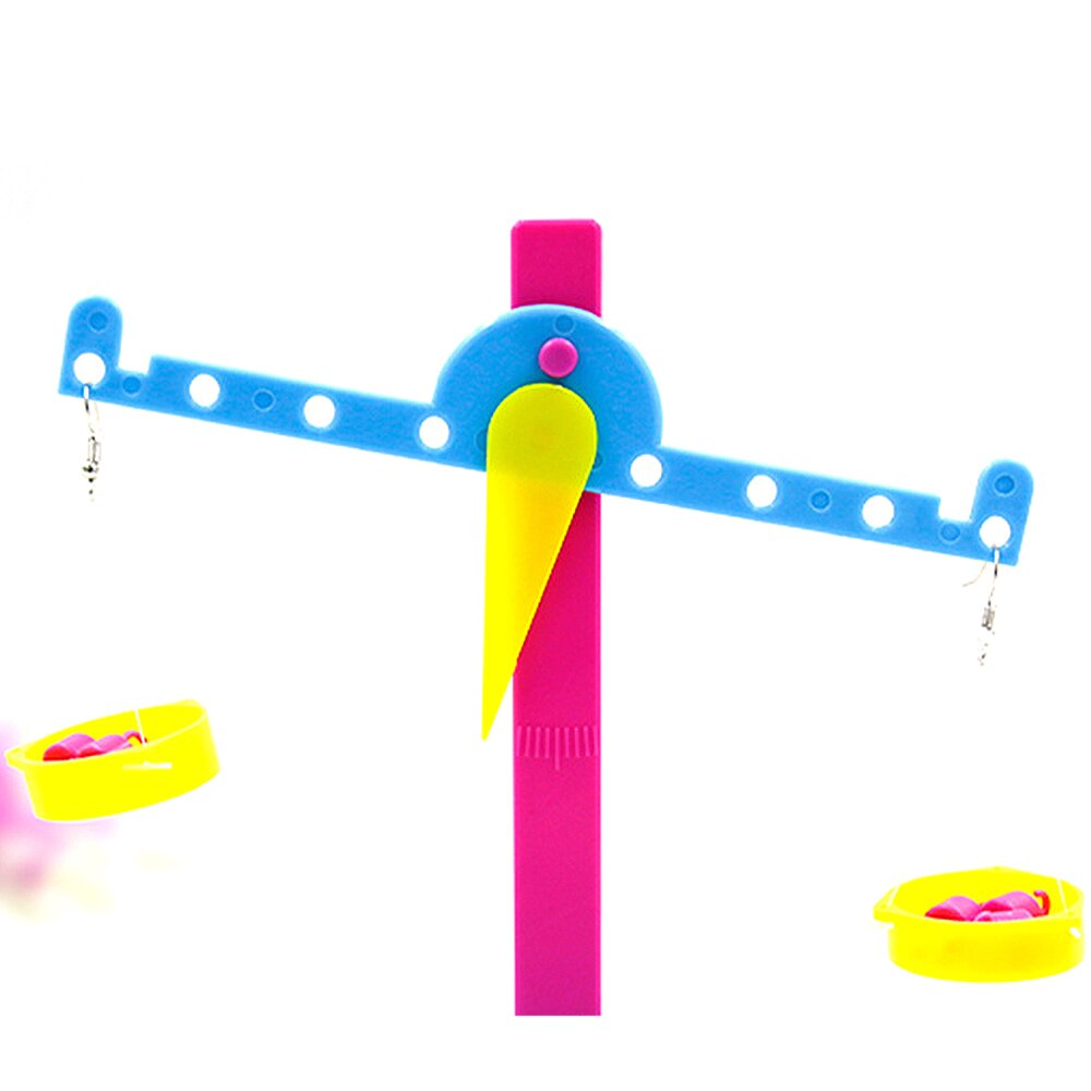 Escala de equilibrio de principio de palanca para niños juguete educativo temprano herramienta de enseñanza de Física de Material herramienta de combinación de Juguetes DIY