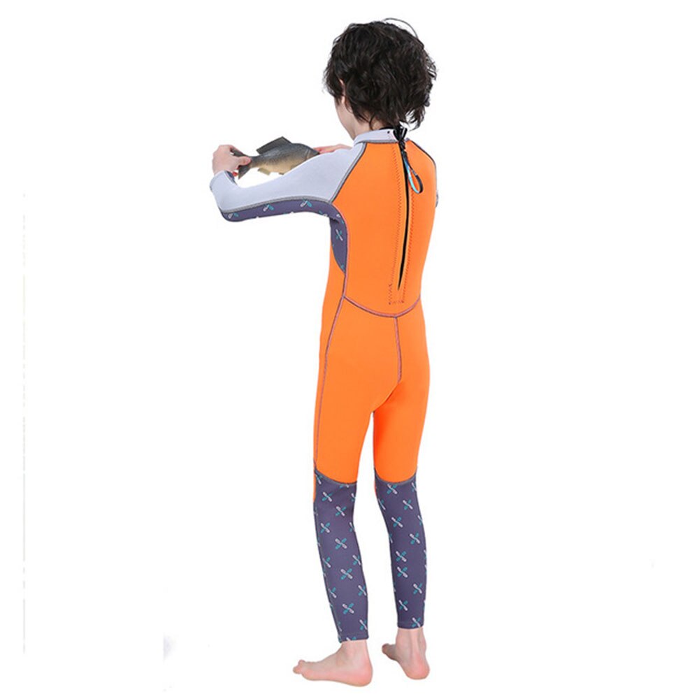 Slinx Professionale di Un pezzo del Lungo-manicotto di 2.5 millimetri di Neoprene Ragazzi Immersioni Mute Vestito Dei Bambini Caldi Subacquea Nuoto Attrezzatura Subacquea