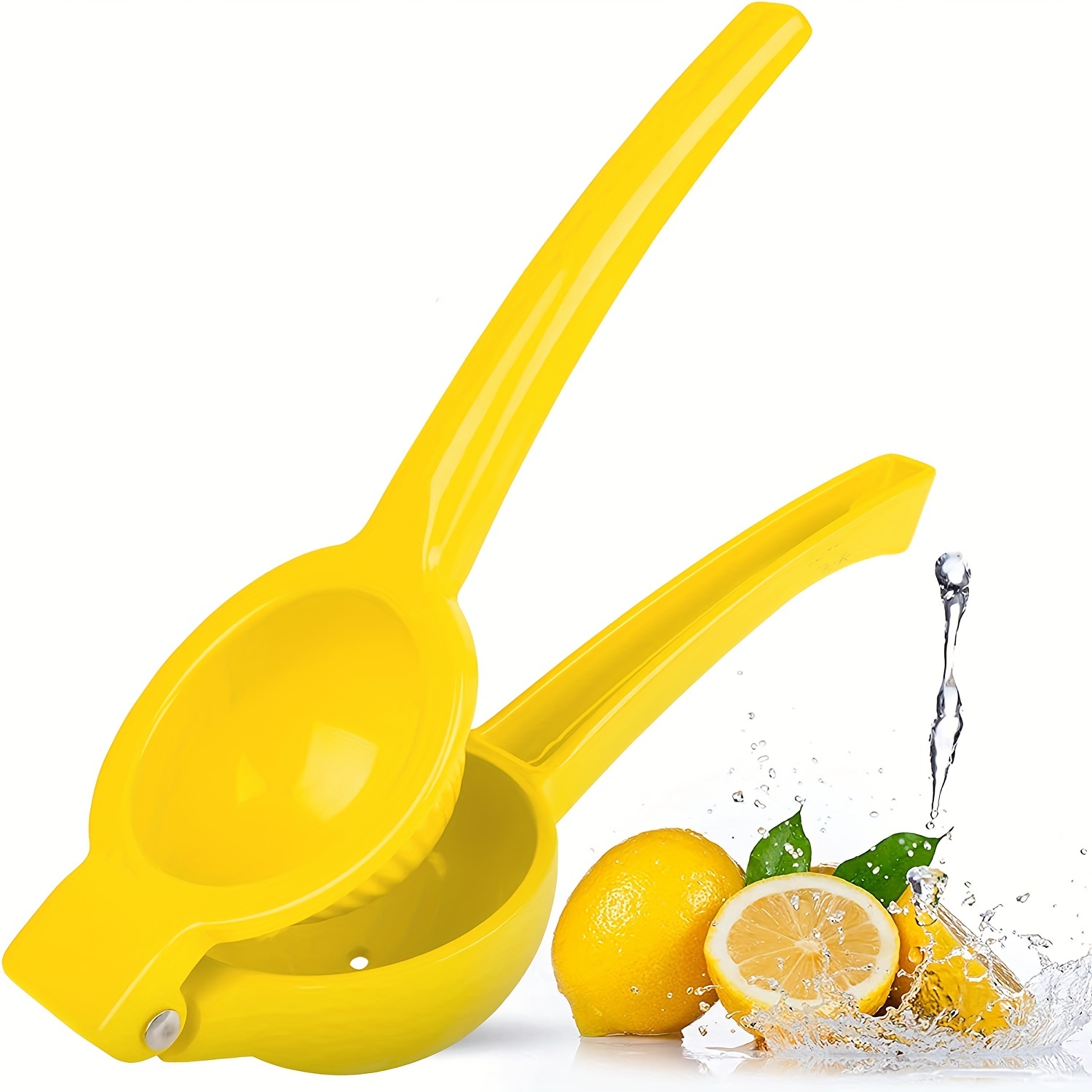 1pc Premium Metal Lemon Squeezer, Citrus Juicer, Manual Press For Extracting The Most Juice Possible