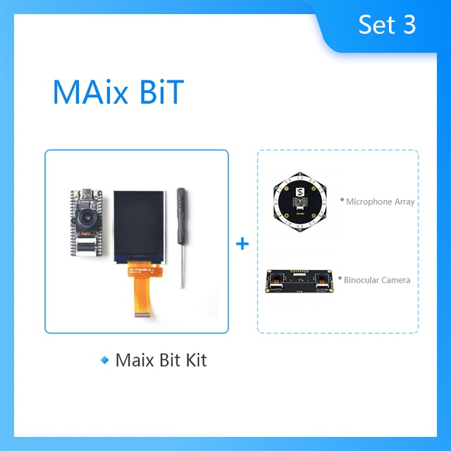 Sipeed MAix BiT for RISC-V AI+IoT K210 Dev. Board 1st RV64 AI board for Edge Computing