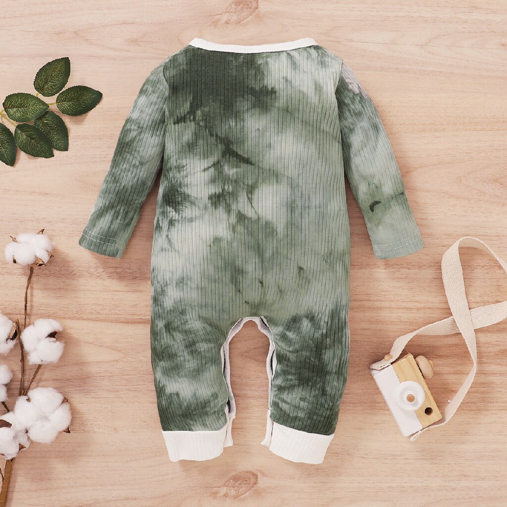 Baby Kleding Voor Pasgeborenen Pasgeboren Baby Baby Jongens Meisjes Lange Mouwen Solid Beknopte Romper Jumpsuit Kleding Для Новорожденных