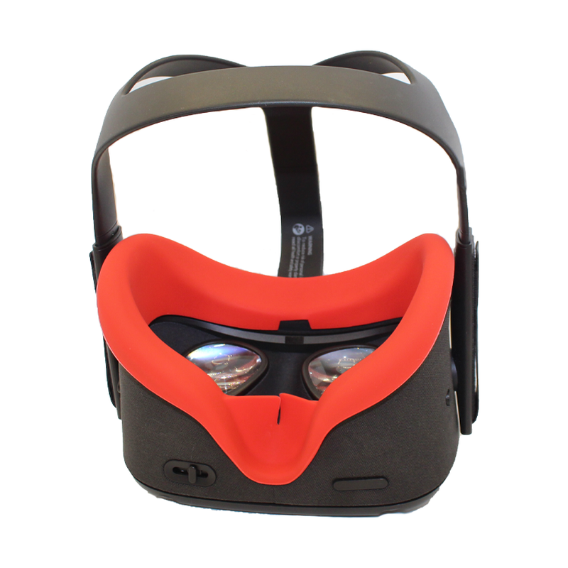 Coussinets en silicone légers et lavables anti-transpiration pour casques Oculus Quest1 VR