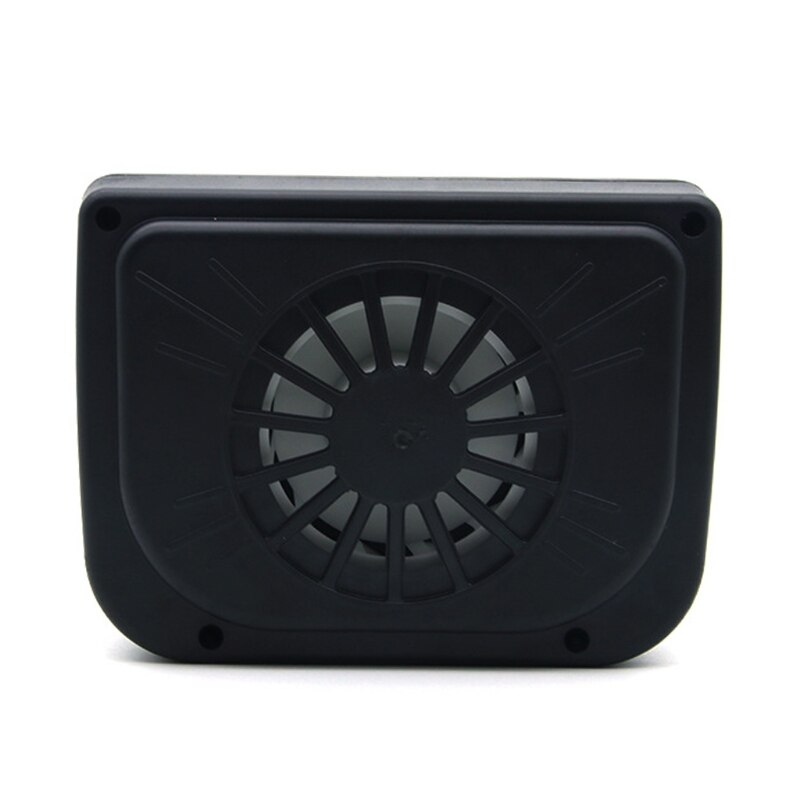 Énergie solaire Mini climatiseur voiture Auto évent ventilateur frais climatiseur Portable E7CA