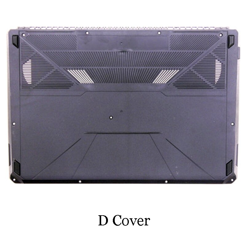 For ASUS FX80 FX80G FZ80G FX504 FX504G ZX80 47BKLLCJN80 Laptop LCD Back Cover Front Bezel Hinges Palmrest Bottom Case A B C D: D Cover