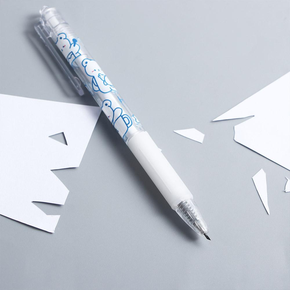 Leikkaustyökalu päiväkirjaan pikalaatikko paperitavarat veistokynä tarkkuustaideleikkuri kynäleikkuri kaiverruskynä paperileikkuri