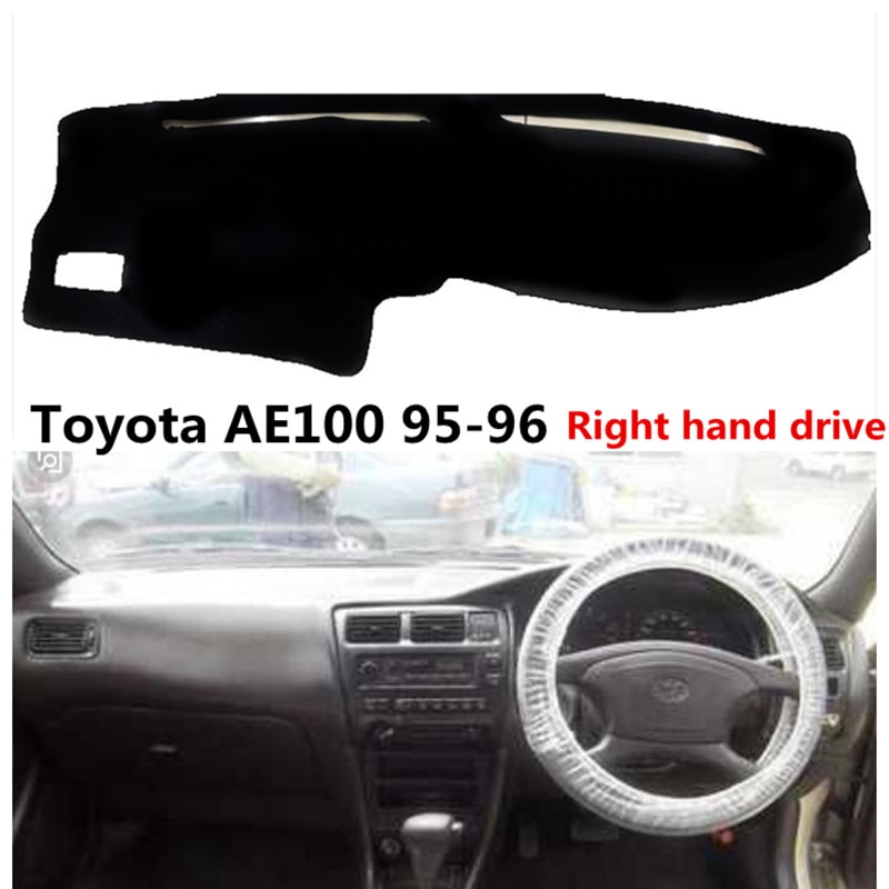 Taijs esteira do painel do carro para toyota ae100 1995-1996 movimentação da mão direita auto traço placa tapete capa