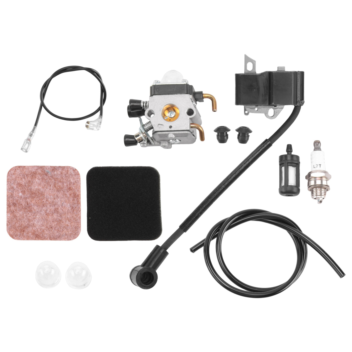Ignição bobina Carburador Kit para STIHL, Fs80R, Fs85, Fs80, Hs80, Ht75, Hs75, Hs85, Km85