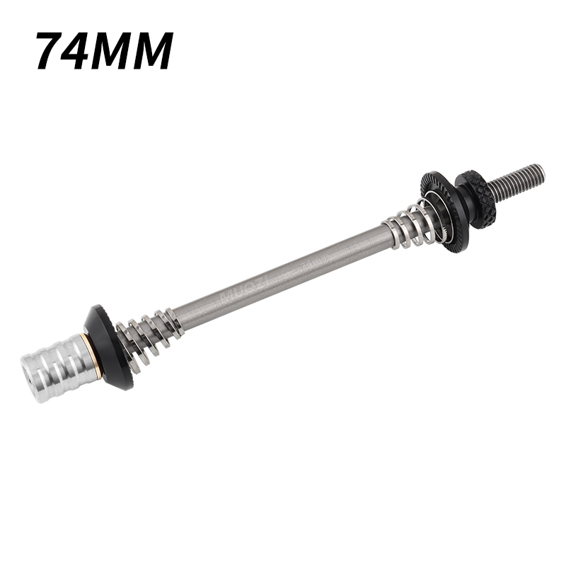 MUQZI Titan-Schnellspanner, 74 mm, 85 mm, 100 mm, 130–135 mm, MTB, Rennrad, Schnellspanner, Achse aus Titanlegierung: Burgunderrot