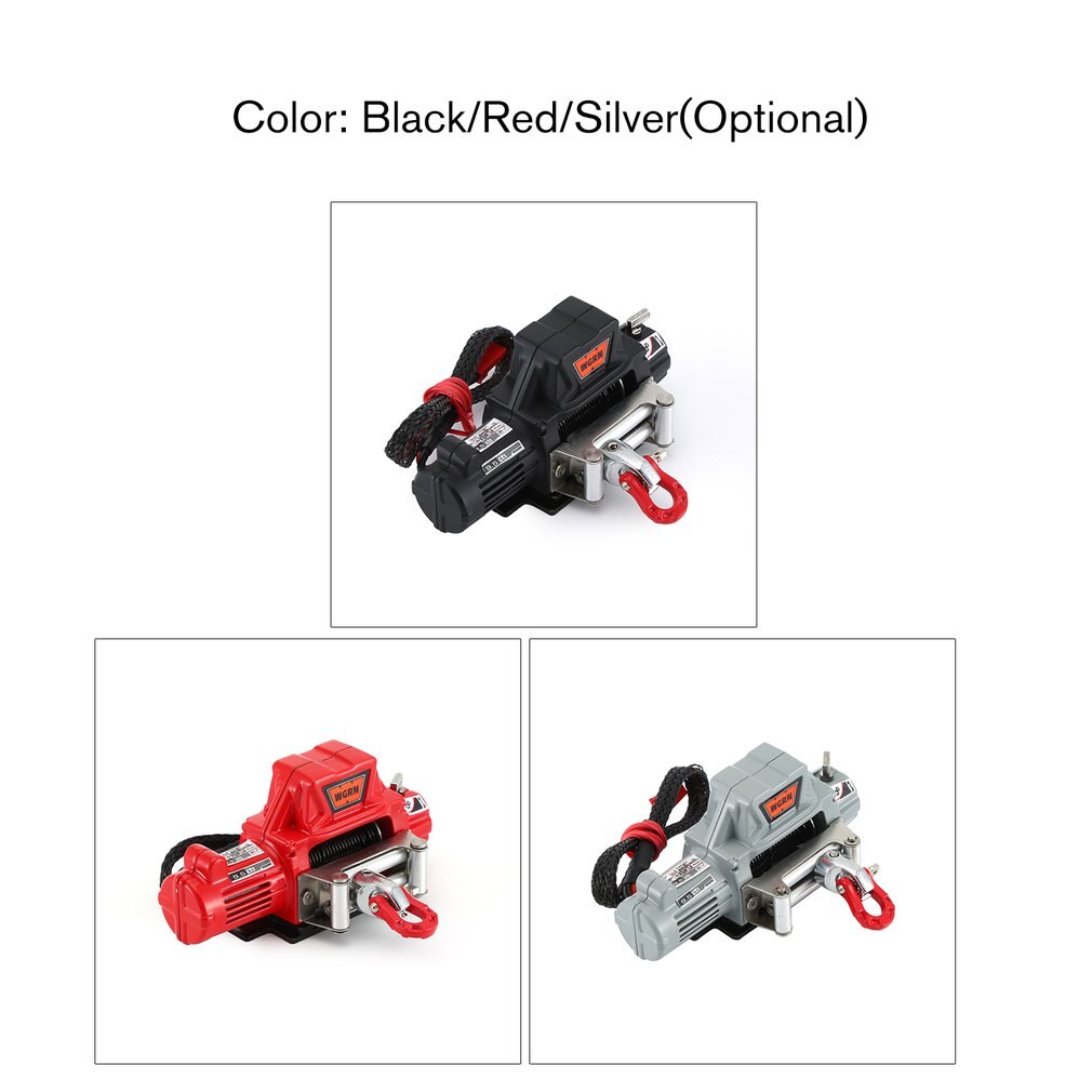 Automatic Winch and Wireless Remote Controller Receiver B for 1/10 RC Crawler Car Axial SCX10 TRAXXAS TRX4 D90 TF2 Tamiya CC01