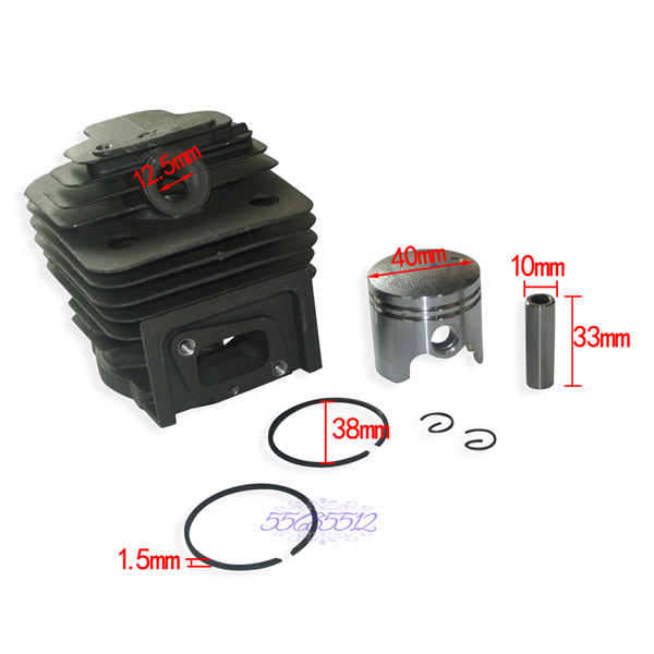 Kit tête de cylindre et Piston pour Mitsubishi TL43 débroussailleuse 40MM