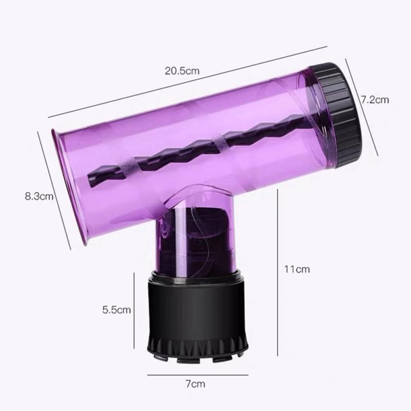 Pink Tornado Hair Curler Hair Dryer Diffuser 3.8 /5.5CM ROLLS Cover Curly Drying Blower Elastic Air Outlet Hairstyling DIY Tool