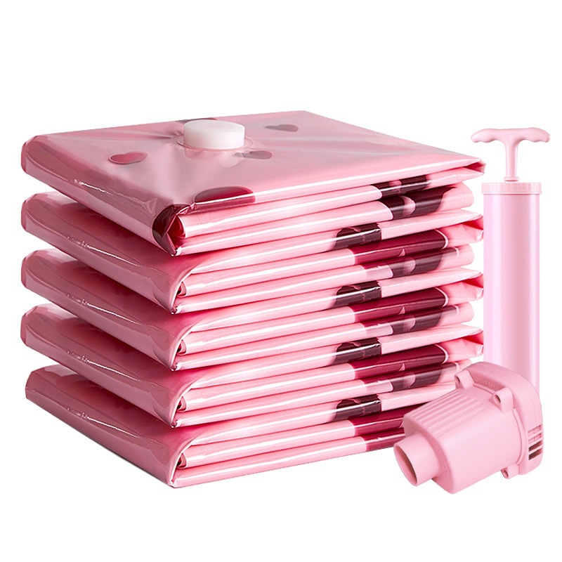 Vacuum compression bag clothing quilt vacuum bag storage bag travel clothes quilt storage handbag