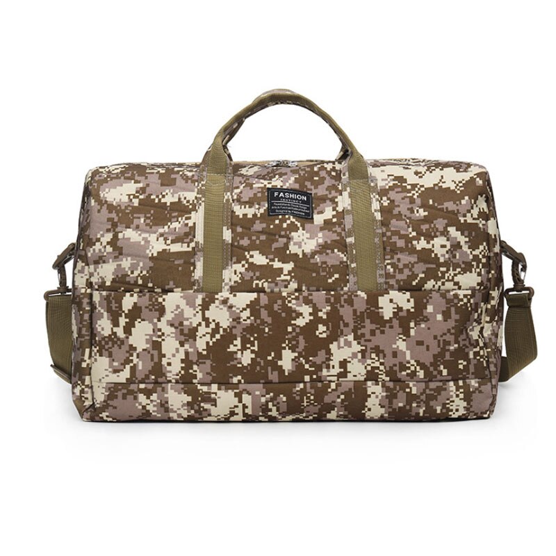 Scione 37L Mannen Camouflage Bagage Handtas Grote Capaciteit Reizen Duffel Koffer Schouder Crossbody Tassen Casual Weekend Draagtas: Style 2