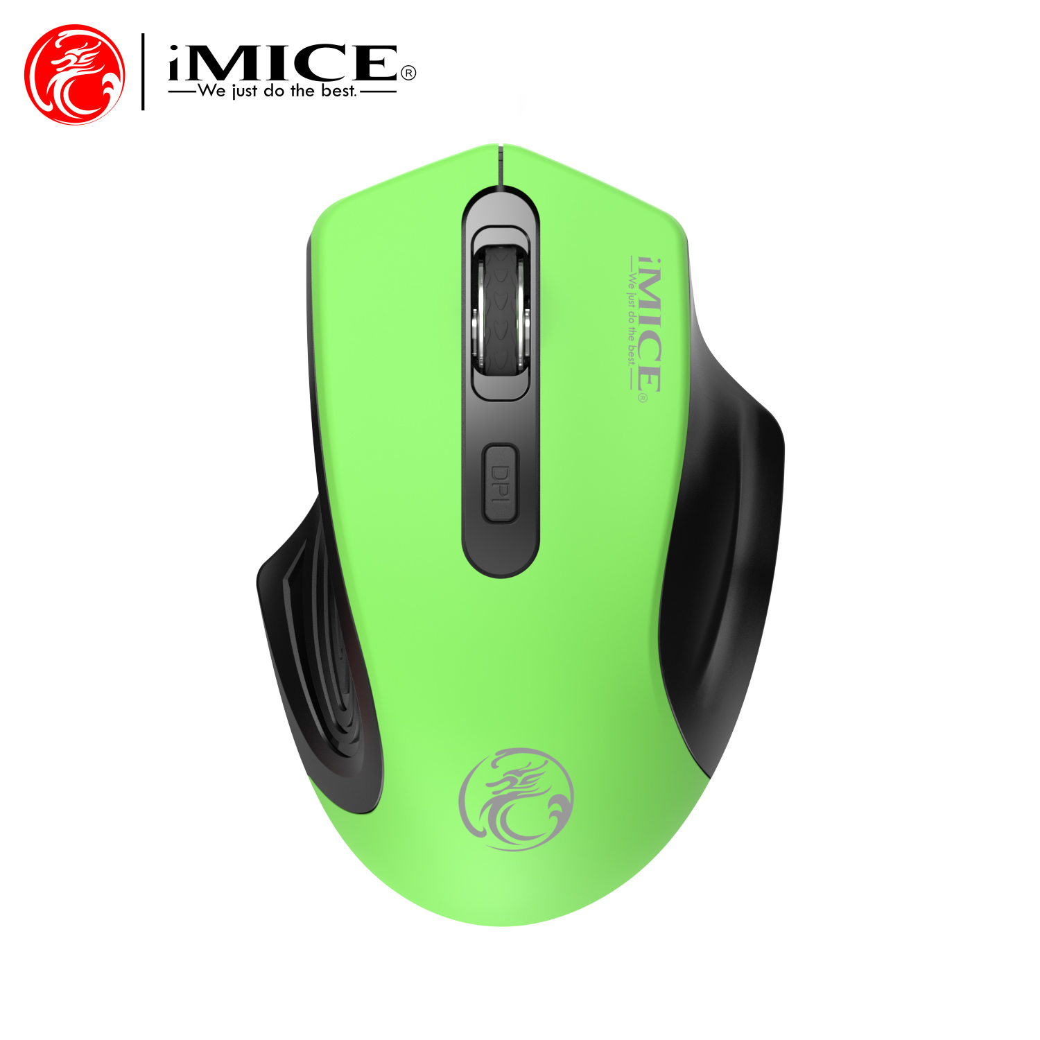 Stille 2,4G Drahtlose Maus Batterie Stil Optische Verfolgung Computer Mäbenutzen USB Empfänger lautlos Mäbenutzen Für Büro Laptop Ipad Mac: Himmel Blau