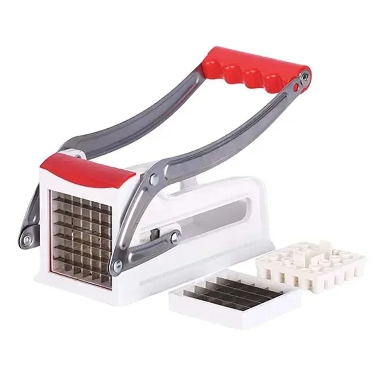 Máquina cortadora de patatas multifunción, cortador Manual de verduras de acero inoxidable, herramienta para cortar patatas, pepinos, frutas y verduras