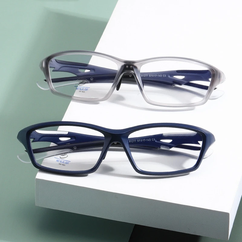 Nueva TR90 gafas deportivas fotocromáticas para miopía Unisex mujeres hombres gafas cuadradas para la vista gafas de sol terminadas dioptrías