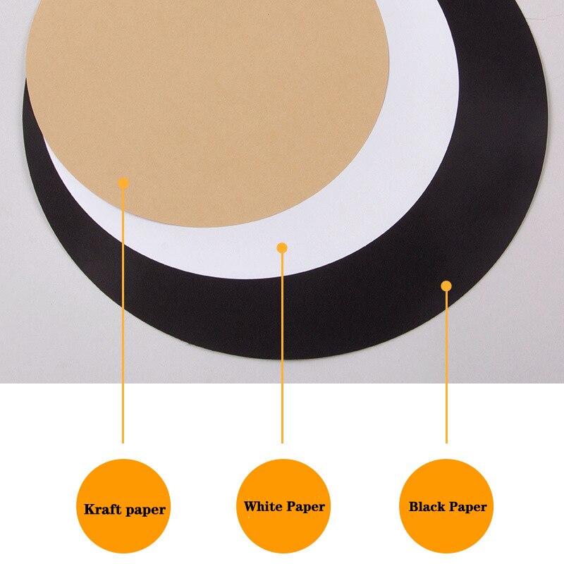 50PCS Kraft Sketch Paper 200/G Hand-Painting Sketch Paper Card Postcard for Sketch Drawing Pencil &amp; Pastel Art Supplies