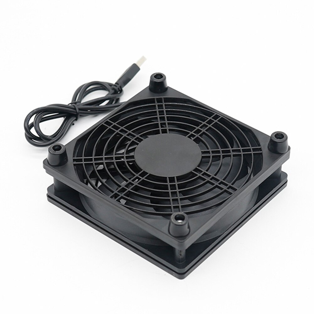 Portable Electronic Equipment DIY Cooling Fan PC Cooler 120mm Big Airflow For Router TV Box 5v USB Power Universal Home Office