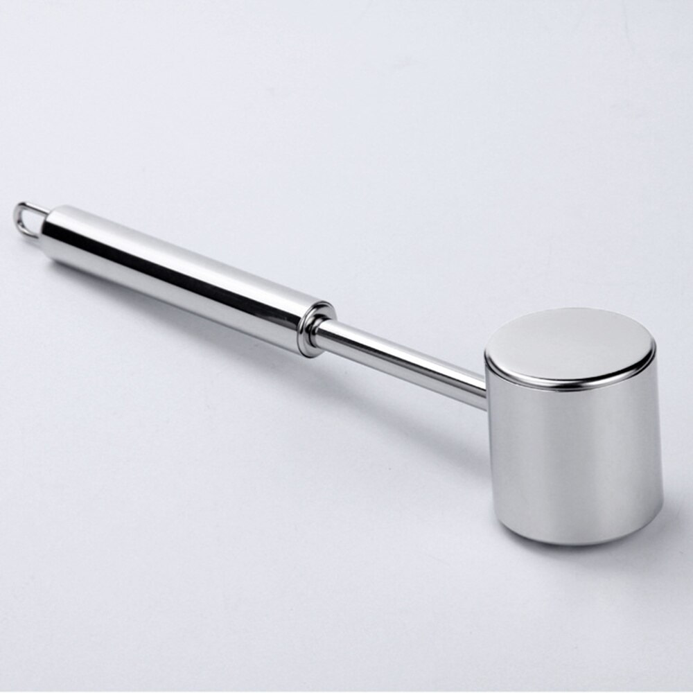 10 Inch Stainless Steel Meat Tenderiser Hammer Steak Hammer for Tenderizing Steak Beef Chicken