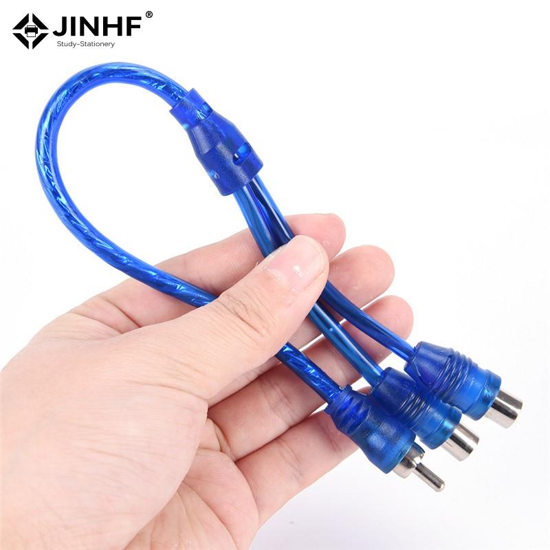 1 stücke Rca Audio- Kabel "Y" Adapter Splitter 1 Stecker Auf 2 Weibliche Audio- Linie Stecker